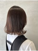 外ハネ_ミディアムレイヤーボブ