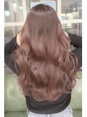 ★BERRYシアカラーナチュラルレイヤーシフォンベージュ美髪