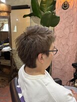 ロッソバイアルター 鎌取(ROSSO by aL-ter)&nbsp;ブルーブラック/フェザーパーマ/サーフカール[鎌取/増田]