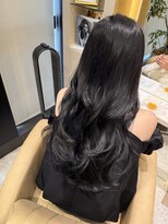 プアメリア 名古屋(Puamelia)&nbsp;髪質改善/艶髪/ブルーブラック/透明感カラー