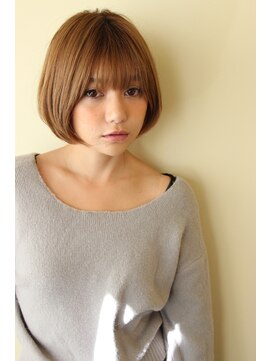 レウナ 外苑前(Reuna) 30代40代50代大人可愛いボブ　シンプルボブ