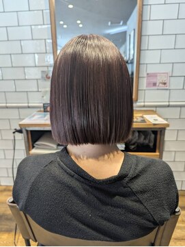 サンカリ SANKARI 船木店 【シルキーボブ】