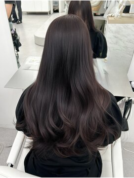 アマトウキョウスマートサロン(AMA TOKYO×Smart Salon) ダークラベンダー  ラベンダーグレージュ  透明感カラー