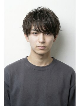 動き出る ナチュラルメンズパーマ