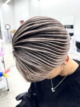 エゴル ナゴヤサカエ(ENGOL NAGOYA SAKAE) 【朝日大夢】メンズバレイヤージュ/ブリーチ