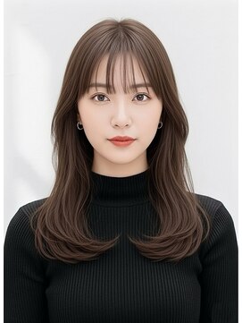 エールバイボヌール(Ere by Bonheur) 西梅田/イエベ対応アッシュブラウン　ブリーチなし白髪ぼかし