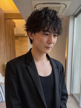 トップヘアーヒルズ 安城(TOP HAIR HILLS) ニュアンスメンズパーマ20代30代