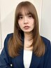【根元の悩みに】カット&リタッチ&前髪縮毛¥23100→¥18700