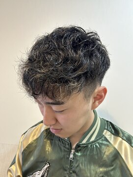 グラスヘア 流川店(Grass Hair) メンズ癖毛×スペインカール【別府駅徒歩10分】【メンズ美容室】
