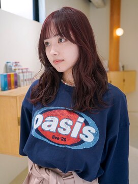 ニール シトロン 名古屋 伏見 丸の内(NEELU citron) 【NEELU_ging】ワンカラーで作るボルドーカラー