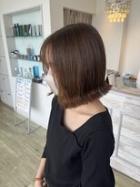 ルシードスタイル　ムースユイット(LUCIDO STYLE mousse8)&nbsp;【外ハネ仕上げ】ブラウンボブ