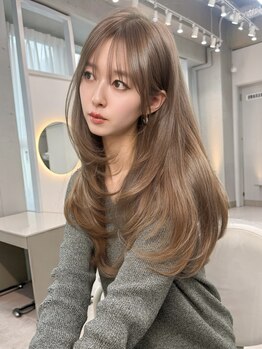 ソヨン 大宮店(SOYON)の写真/《髪質改善×美髪》再現性の高い憧れのサラツヤをプラスして思わず触りたくなるストレートhairに★［大宮］