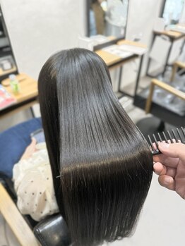 シロ 大泉学園(siro)の写真/髪質やダメージレベルに合わせた高級ケラチントリートメントで、自分史上最高の仕上がりに♪