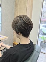 リベストバイジェービー 稲毛(li best. byjb)&nbsp;ハッシュカット/グレージュ/デザインカラー/稲毛