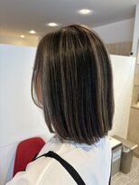 アズールサン 草加西口店(azule-sun)&nbsp;ハイライトカラー,インナーカラー,シルバー,ベージュ【草加】