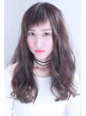 ☆ゆるウェーブ/斜めバングの大人質感☆