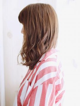 ヘアメイク ナル(hair make nalu) おろし流しのミックスカールスタイル