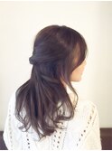スッキリ × 優しい印象◎ 【 簡単アレンジくるりんぱ 】