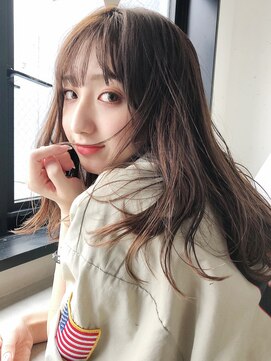 アイティー バイ アルバム 中野店(IT by ALBUM) ラフウェーブ_クールショートピンクベージュボブルフ_28039