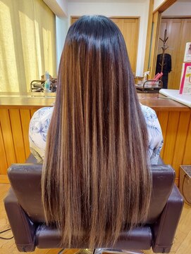 エクステンション クーチャー(Extention Cu'cha) エクステ120g 地毛＋メッシュで明るく( ^ω^ )