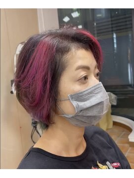 ルナ 大船店(LUNA) 暖色メインのレインボーカラー