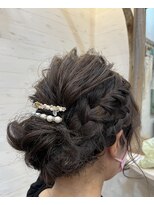 エールセット(eile set) 編み込みアレンジ