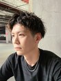 エイムヘアメイク 舟入店 ツーブロックの軽めマッシュスタイル