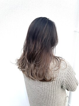 ヘアメイク ゼロ(0) 【hairmake0】ハイライトグラデーション