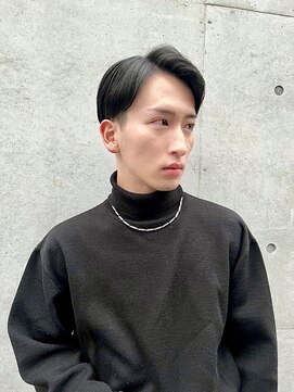 カーニー 上野(kearny) ダークアッシュ/韓国マッシュ/ニュアンスパーマ/上野