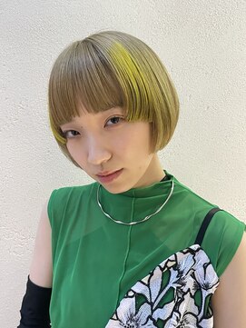 インチェルシー(in chelsea) ミニボブフェイスレイヤー＆デザインカラー