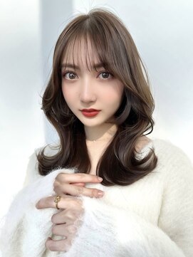 アフロートリノ(AFLOAT Leino) 大人可愛い顔まわり レイヤーカット 似合わせ顔まわりカット#