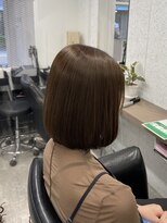 シェル 立川(shell)&nbsp;まとまる艶ボブ/大人可愛い/丸みボブ