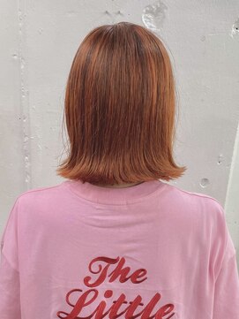 シエン 恵比寿(CIEN) 切りっぱなし/オレンジベージュ/オレンジカラー/ケアブリーチ