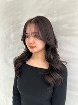 ネモネ バイ ミリー 梅田茶屋町(nemone by milly)&nbsp;大人可愛い美髪チョコレートブラウン×コリアンスタイル【梅田】