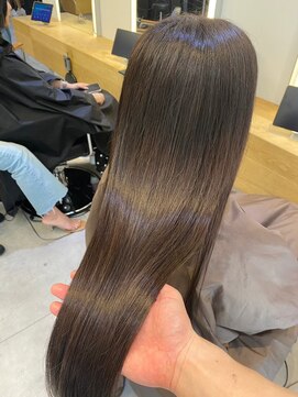 ジーナ 本八幡(Zina) 大人かわいい20代30代40代小顔ショコラベージュ Zina本八幡