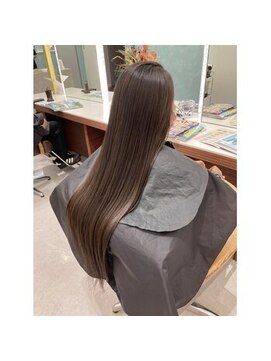 カシータフロル 守山(Casita flor) ブリーチ毛でもストレートができる(^^)/