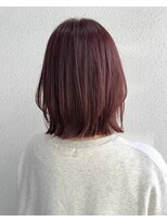 ロージアバイアルティナ(ROSIER by artina)&nbsp;チェリーレッド_ワインレッド_切りっぱなしボブ