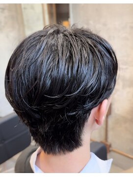 カーニー 上野(kearny) ニュアンスパーマ毛流れパーマワンカールパーマセンターパート