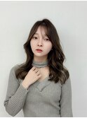 韓国カット/韓国ヘア/くびれ/レイヤーカット/前髪カット