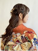 成人式ヘアセット