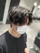 フレイムス ヘアアンドリラックス 赤羽店(Frames hair&relax)&nbsp;アップバング　ツイストスパイラルパーマ