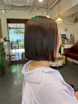 ポタム 東中野(potamu) パツっとボブ