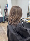 セミロンググラデーション