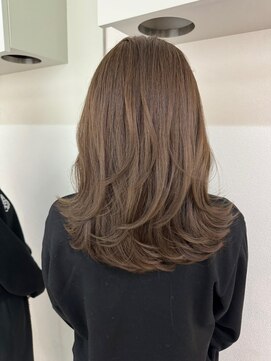 ムード(MOOD,) 暗めカラー/グランマッシュ[レイヤーカット/髪質改善/銀座]