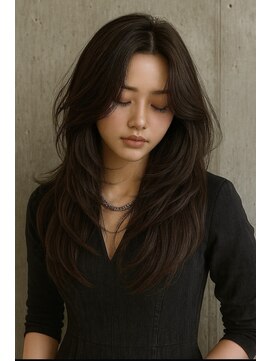 サードバイローラン(THiRD by ROULAND) 【THiRD】暗めカラーフェイスフレーミンググランマッシュ