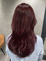 シャルムバイケンジ(Charm.by KENJE)&nbsp;赤髪/艶髪/髪質改善/ブリーチなし/韓国レイヤー/オージュア