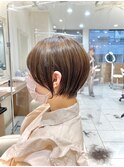 丸みショートボブ【Ash大泉学園　横山】