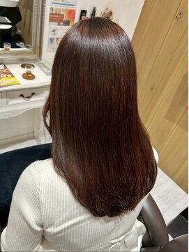 髪質改善ストレート/レイヤーカット/小顔/頭皮ケア/ヘアエステ
