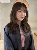 透明感髪質改善ベージュダブルカラーミルクティーグレージュ