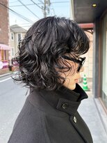 トオ(TOH)&nbsp;ショートパーマナチュラルパーマ癖毛風パーマボブパーマパーマ